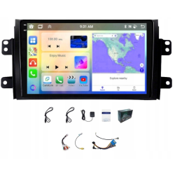 SUZUKI SX4 2006-2013 ANDROID GPS USB WIFI BLUETOOTH CARPLAY ANDROID AUTO 4GB 64GB Q9 QLED